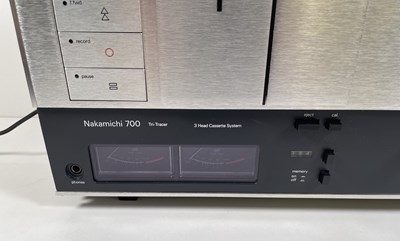 Lot 46 - NAKAMICHI 700 TAPE DECK - FULLY SERVICED.