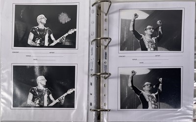 Lot 304 - U2 - ZOOROPA TOUR 1993 - PHOTO ARCHIVE WITH COPYRIGHT.