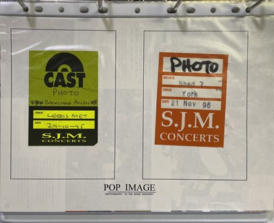 Lot 307 - 1990S BRITPOP PHOTO ARCHIVE - SOLD WITH COPYRIGHT.