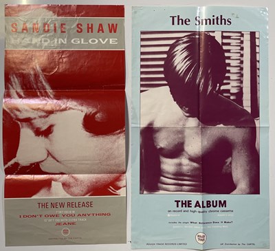 Lot 447 - THE SMITHS - A PAIR OF ORIGINAL ROUGH TRADE PROMOTIONAL POSTERS.