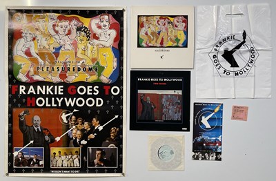 Lot 490 - FRANKIE GOES TO HOLLYWOOD - MEMORABILIA COLLECTION INC POSTER.