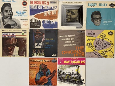 Lot 1155 - 50s/60s R&R/R&B/BLUES EPs