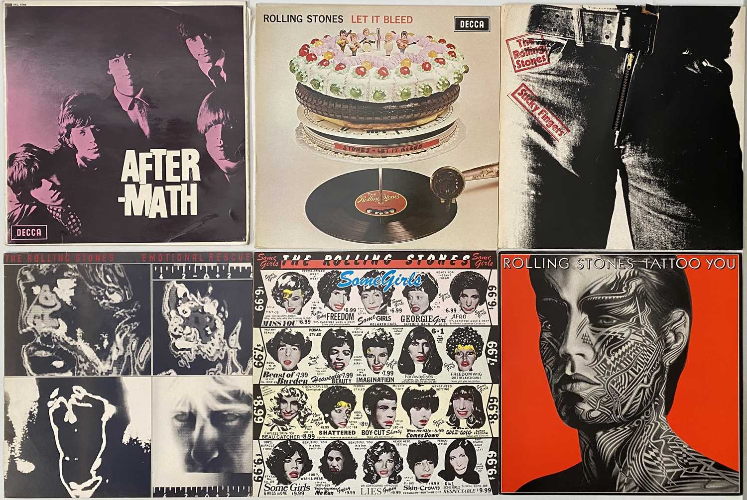 Lot 1103 - ROCK ICONS - LP COLLECTION