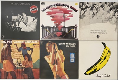 Lot 1104 - VELVET UNDERGROUND/ LOU REED/ IGGY POP - LP COLLECTION