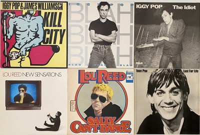 Lot 1104 - VELVET UNDERGROUND/ LOU REED/ IGGY POP - LP COLLECTION
