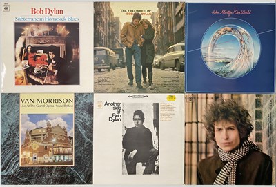 Lot 1106 - JOHN MARTYN/ VAN MORRISON/ BOB DYLAN - LP COLLECTON