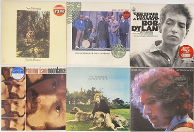 Lot 1106 - JOHN MARTYN/ VAN MORRISON/ BOB DYLAN - LP COLLECTON