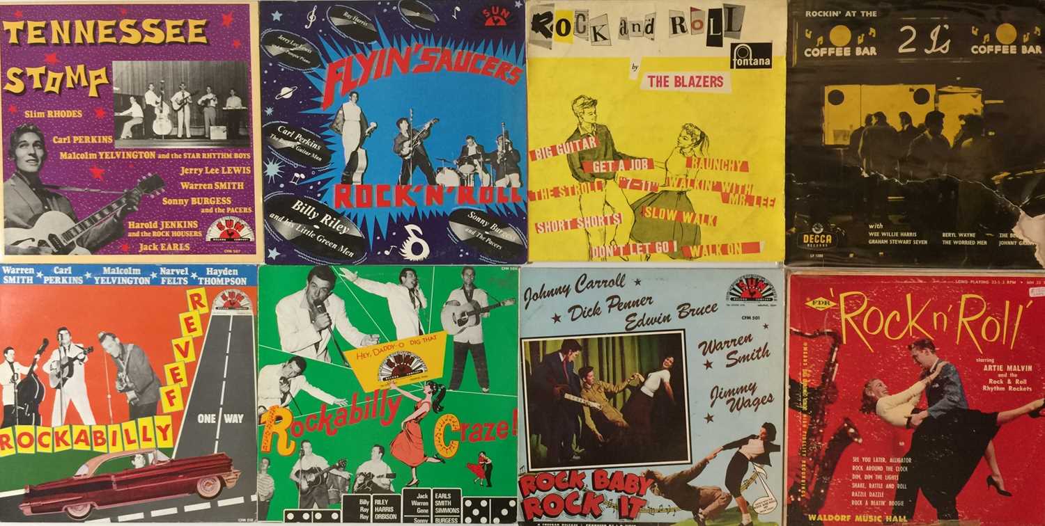 Lot 233 - Rock n Roll/ Rockabilly - 10" Collection inc Elvis Presley Weekend Mail 6"