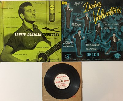 Lot 233 - Rock n Roll/ Rockabilly - 10" Collection inc Elvis Presley Weekend Mail 6"