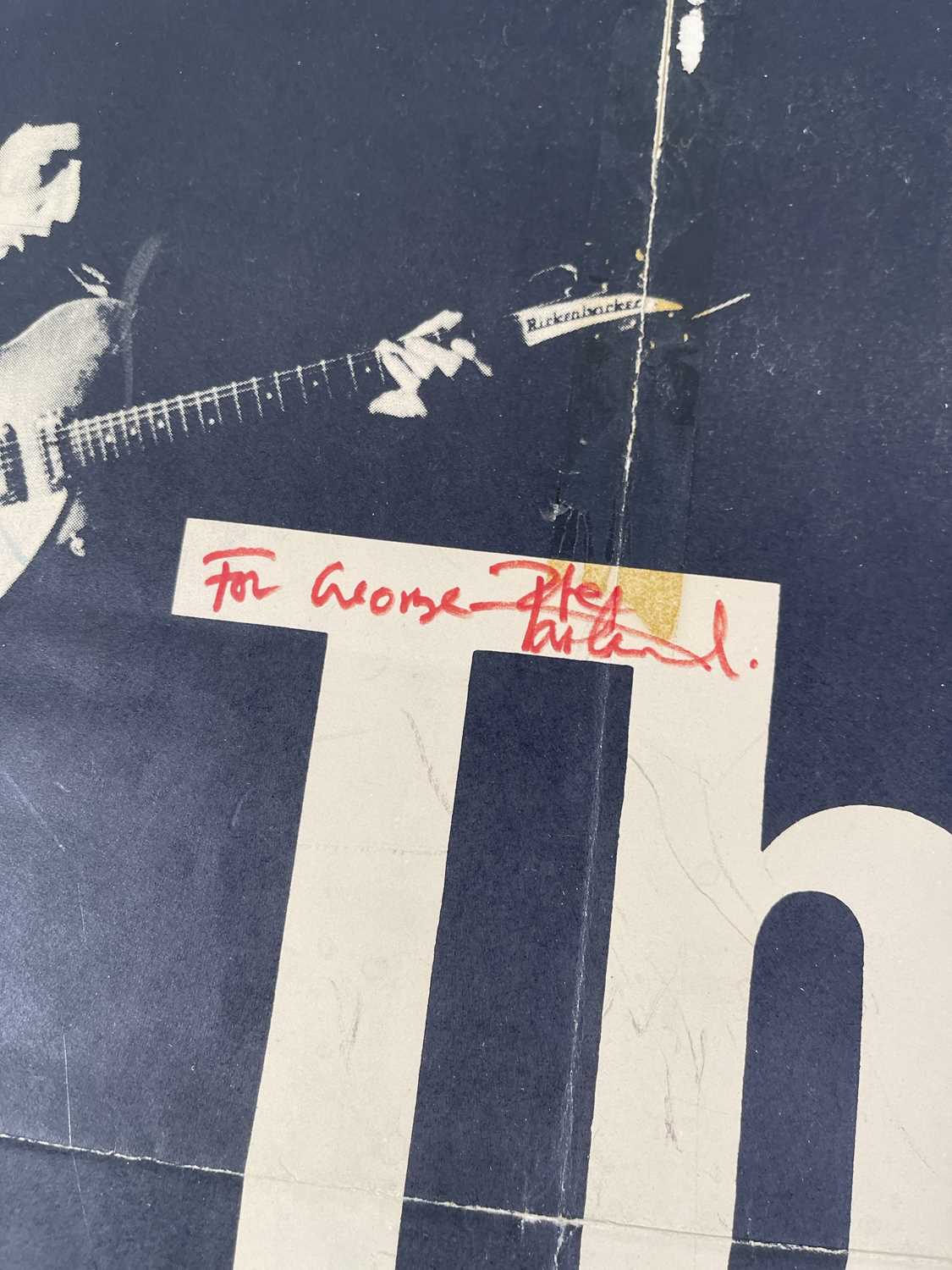 Lot 318 - THE WHO - A MAXIMUM R&B POSTER SIGNED BY