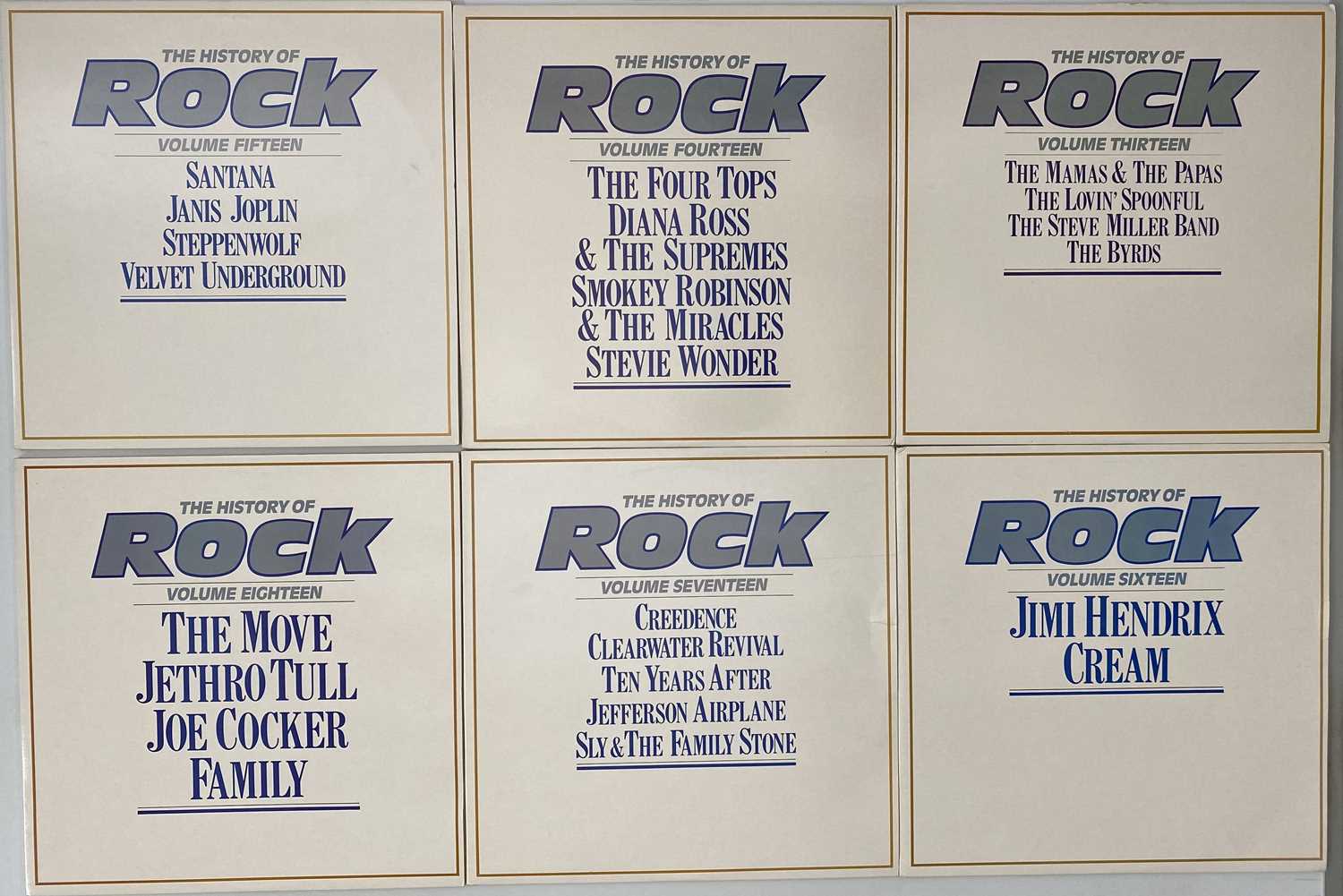 Lot 1109 - THE HISTORY OF ROCK LP COLLECTION + EXTRAS