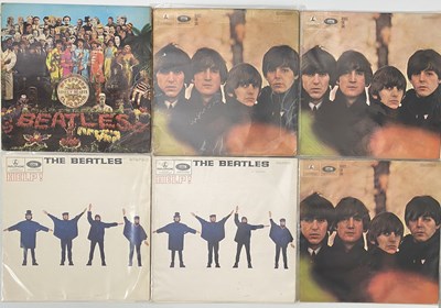 Lot 1186 - THE BEATLES - ORIGINAL LPs - VG TO EX