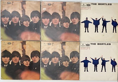 Lot 1187 - THE BEATLES - OG LPs - G TO VG