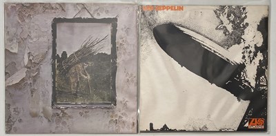 Lot 1189 - LED ZEPPELIN - PLUM ATLANTlC UK LPs