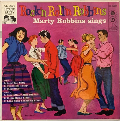 Lot 239 - Marty Robbins sings Rock'n Roll'n Robbins (US 10" - CL 2601)