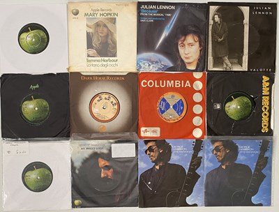 Lot 1182 - SOLO BEATLES - 7" COLLECTION