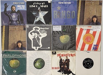 Lot 1182 - SOLO BEATLES - 7" COLLECTION