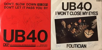 Lot 241 - UB40 - 2 Signed 12" Singles