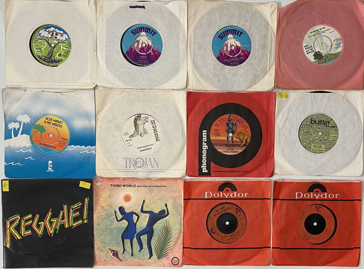 Lot 1235 - REGGAE/ JAZZ FUNK/ JAMES BROWN - 7" COLLECTION