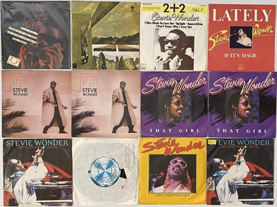 Lot 1238 - STEVIE WONDER - 7" COLLECTION