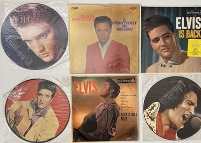 Lot 1252 - ELVIS PRESLEY - LP/10"/7" COLLECTION