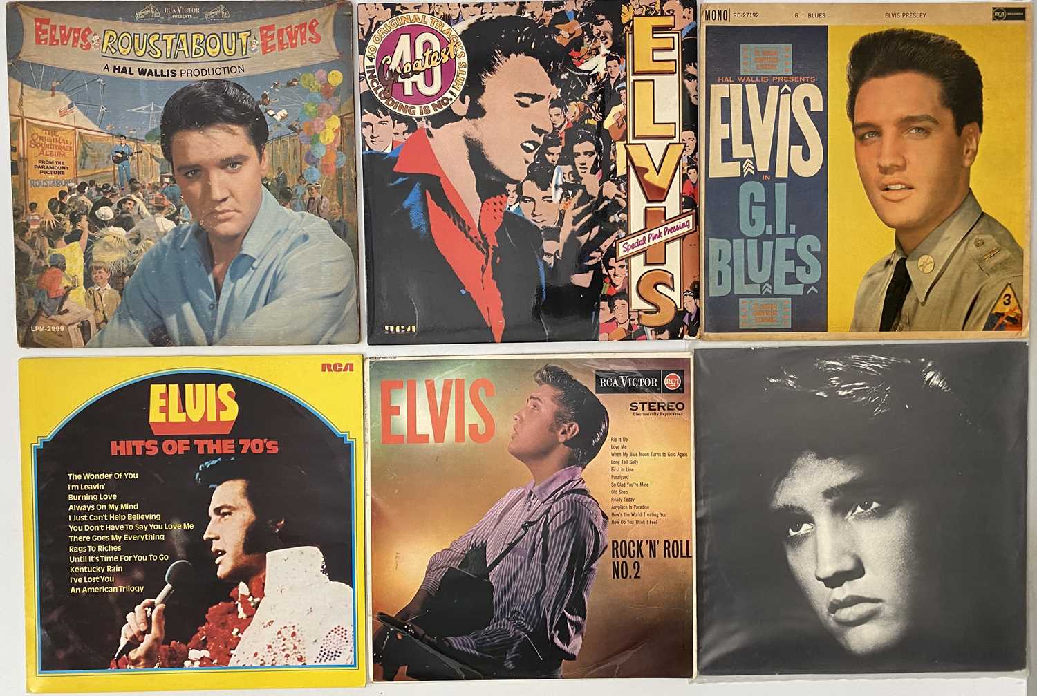 Lot 1252 - ELVIS PRESLEY - LP/10