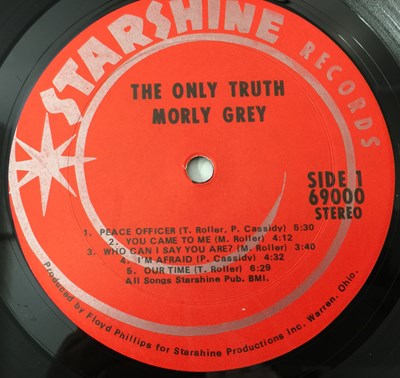 Lot 8 - MORLY GREY - THE ONLY TRUTH LP (CANADIAN STEREO OG - STARSHINE 69000 - WITH POSTER))