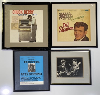 Lot 321 - ROCK AND ROLL AUTOGRAPHS - CHUCK BERRY AND OTHERS