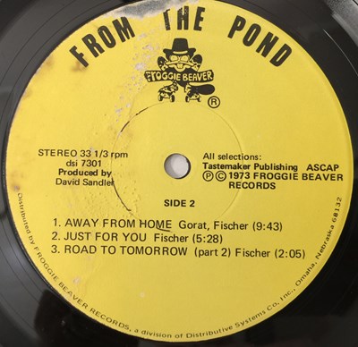 Lot 28 - FROGGIE BEAVER - FROM THE POND LP (PRIVATE RELEASE - DSI 7301)