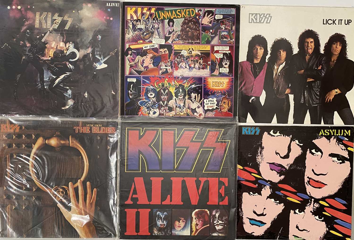 Lot 1261 - KISS - LP/12