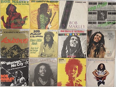 Lot 998 - BOB MARLEY & RELATED - 7" COLLECTION