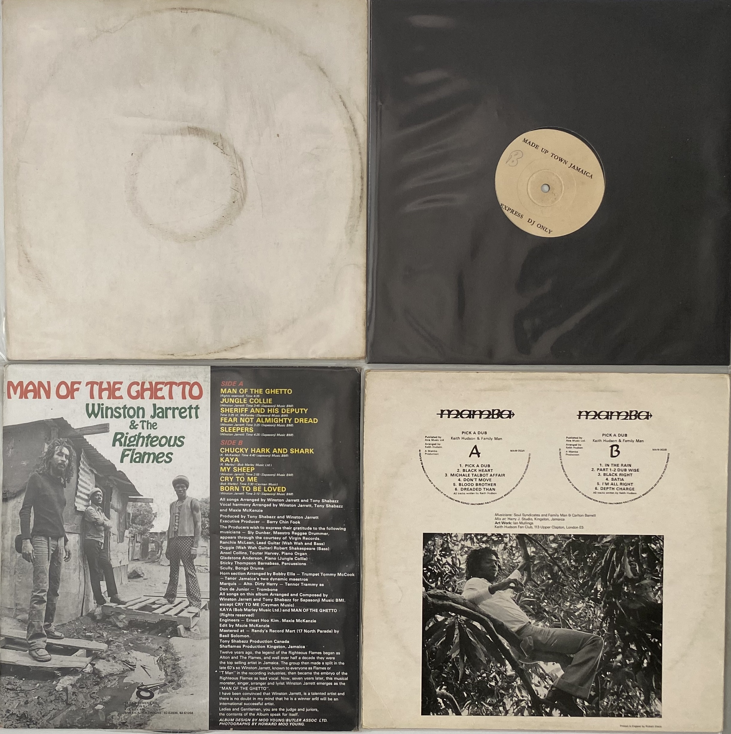 Lot 34 - REGGAE/ DUB - LP RARITIES PACK