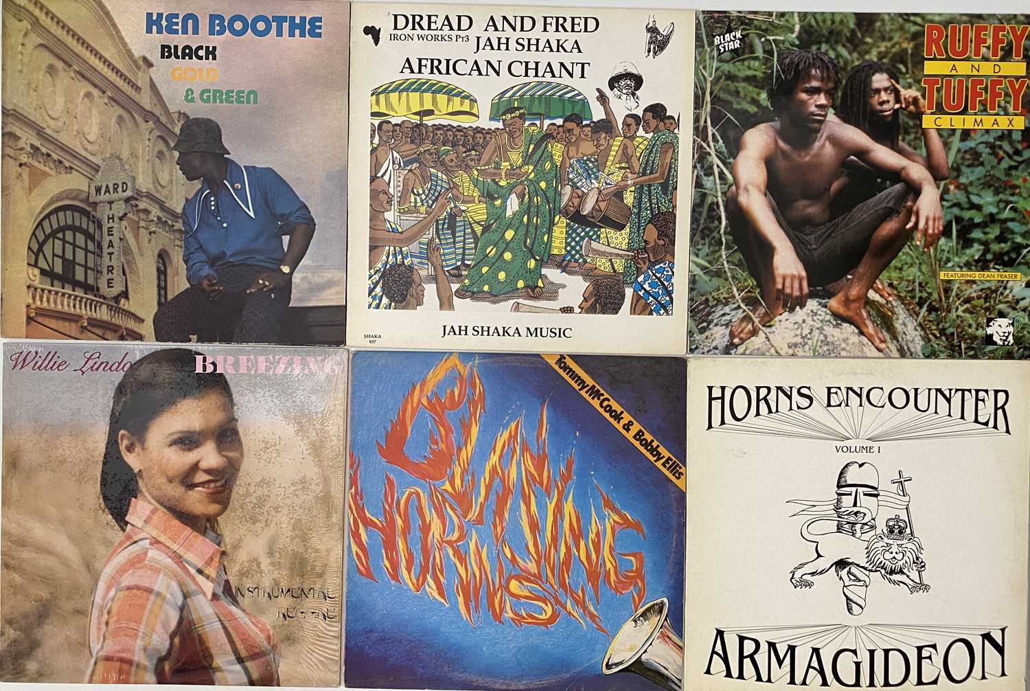 Lot 36 - REGGAE/ DUB - LP PACK