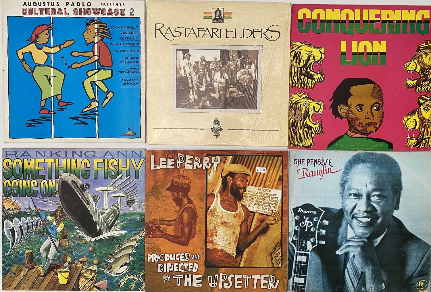 Lot 39 - REGGAE/ DUB - LP PACK