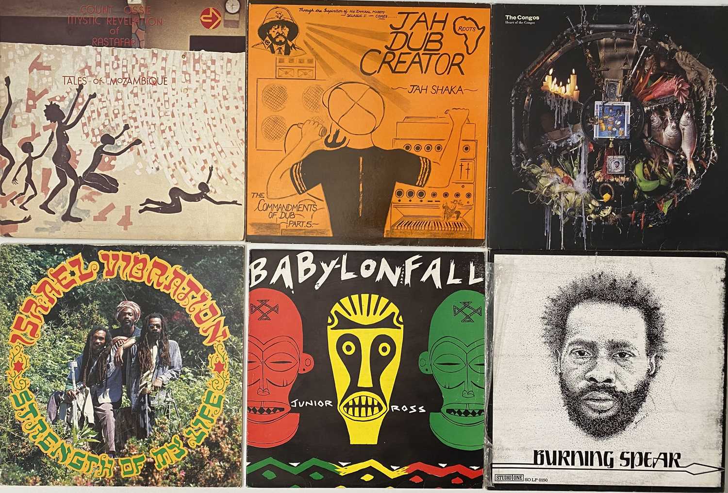 Lot 39 - REGGAE/ DUB - LP PACK