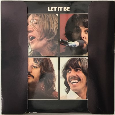 Lot 41 - THE BEATLES - LET IT BE BOX LP w/ BOOKLET (PXS 1)