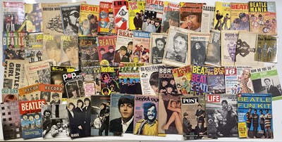 Lot 130 - THE BEATLES - COLLECTION OF MAGAZINES INC OVERSEAS.