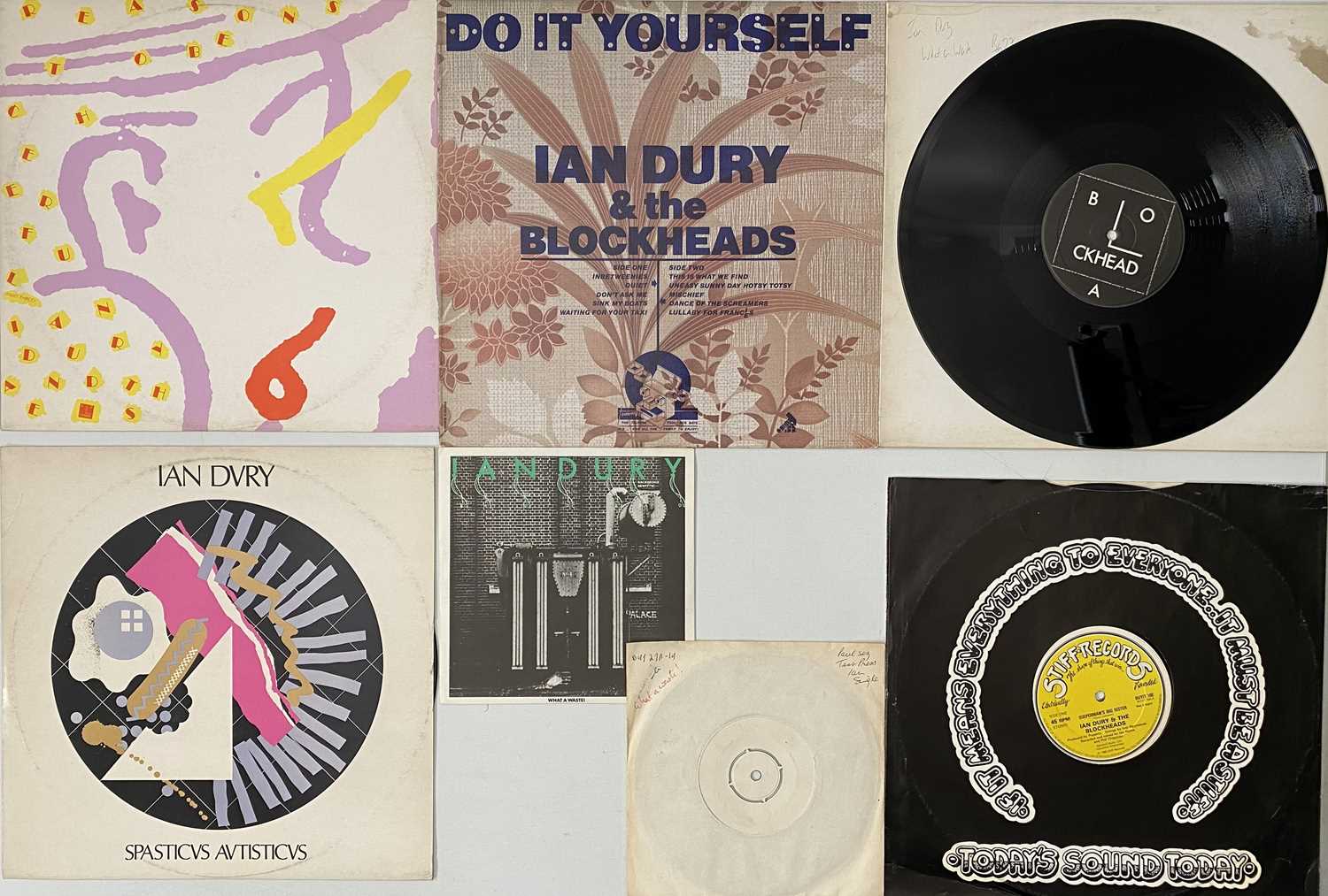 Lot 47 - IAN DURY - 7"/ 12" PACK (INC RARITIES)