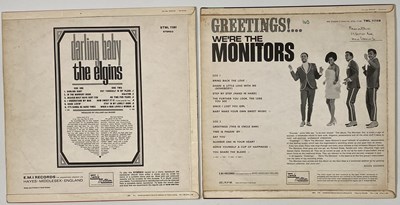 Lot 148 - THE MONITORS/THE ELGINS - ORIGINAL UK (PRESSING) TAMLA MOTOWN LPs