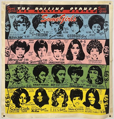 Lot 363 - THE ROLLING STONES - A 'SOME GIRLS' POSTER.