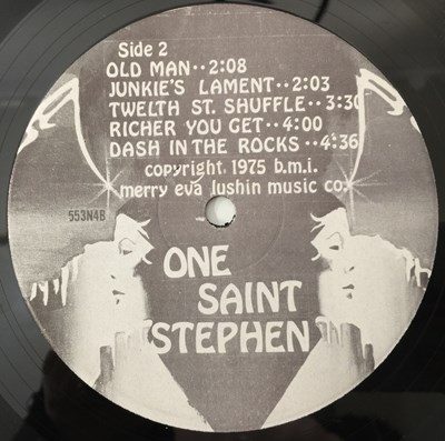 Lot 194 - ONE ST. STEPHEN - ONE ST. STEPHEN LP (OG US PRESSING - OWL 553N4)