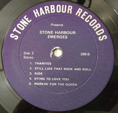 Lot 184 - STONE HARBOUR - EMERGES LP (US OG - STONE HARBOUR RECORDS 398)
