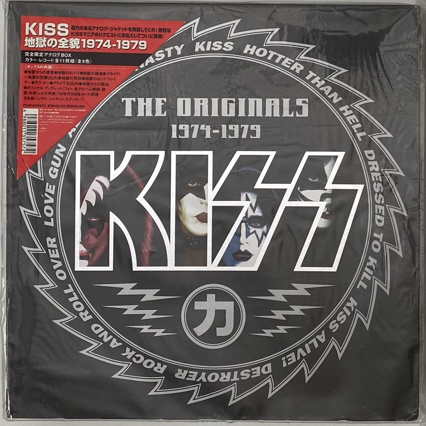 Lot 181 - KISS - THE ORIGINALS BOX SET (MERCURY - PHJR-20002/12)