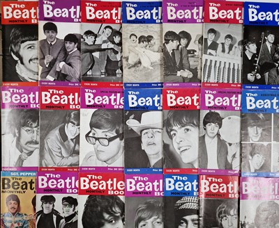 Lot 314 - BEATLES MONTHLY MAGAZINES - 1-50.