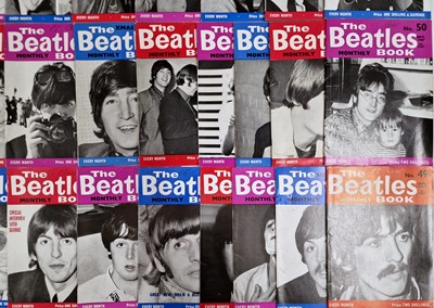 Lot 314 - BEATLES MONTHLY MAGAZINES - 1-50.