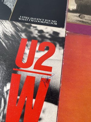 Lot 271 - U2 INTEREST - THREE LPS EACH SIGNED BY LARRY MULLEN JR.