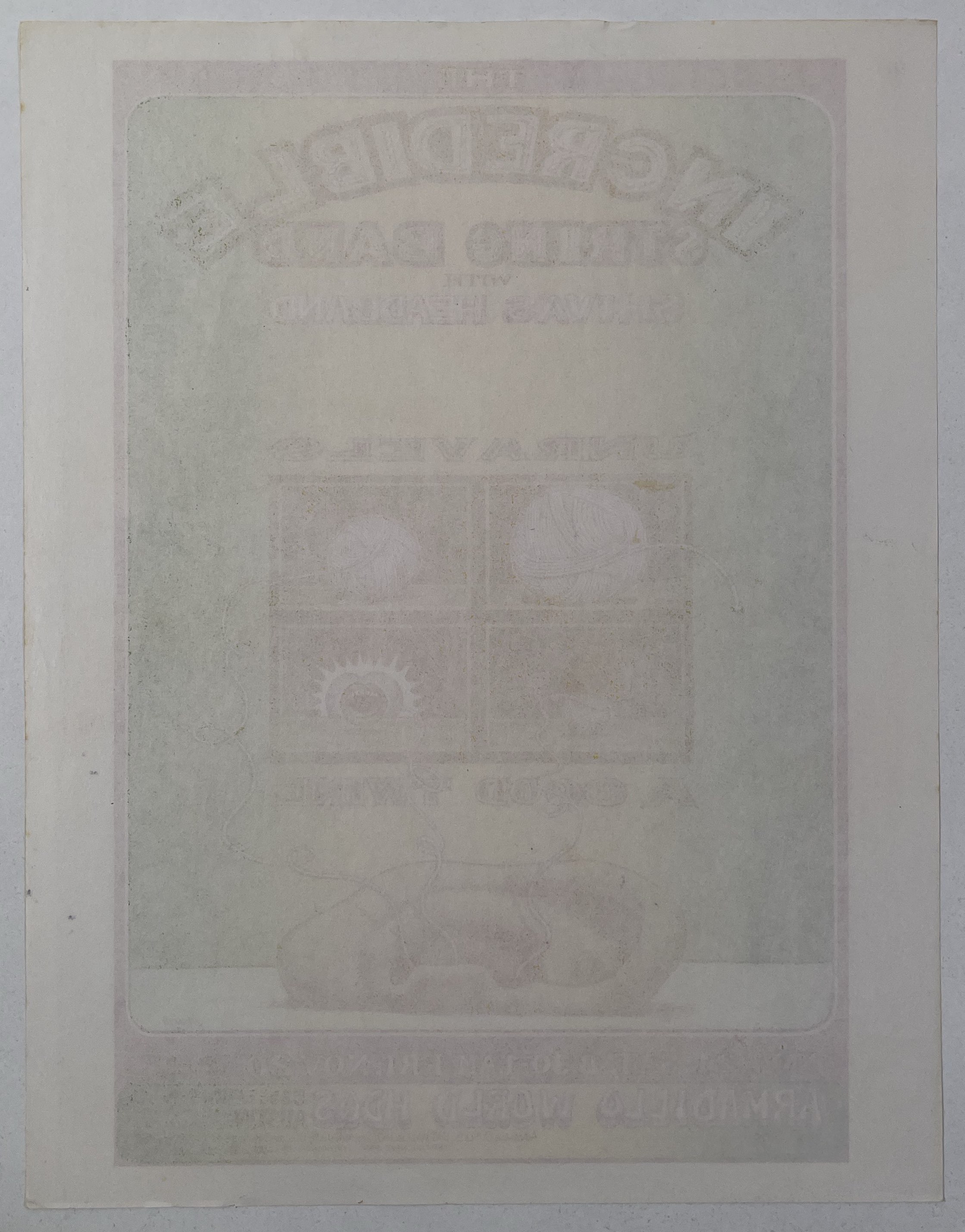 Lot 126 - INCREDIBLE STRING BAND - ARMADILLO WORLD HQ,