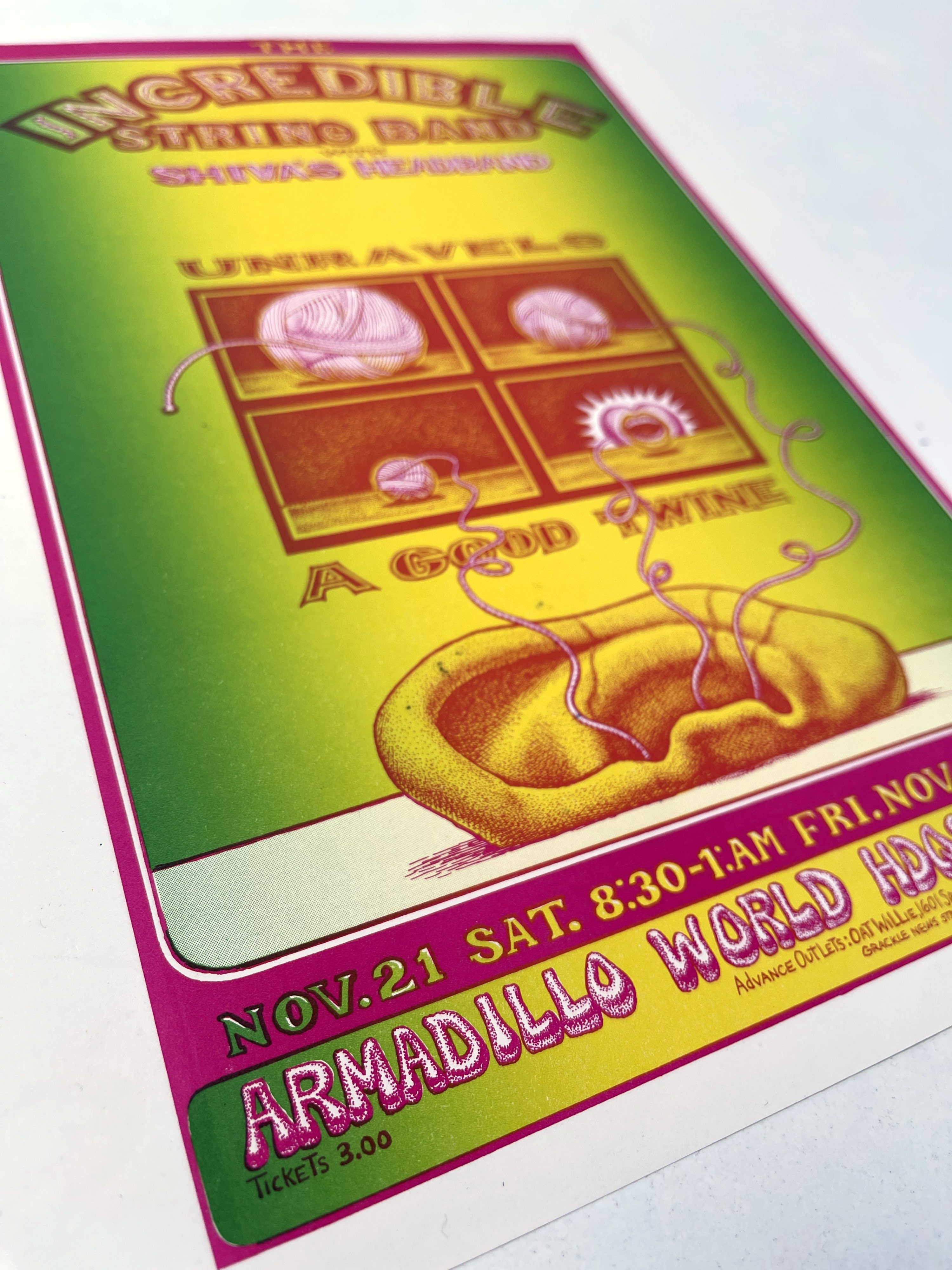 Lot 126 - INCREDIBLE STRING BAND - ARMADILLO WORLD HQ,