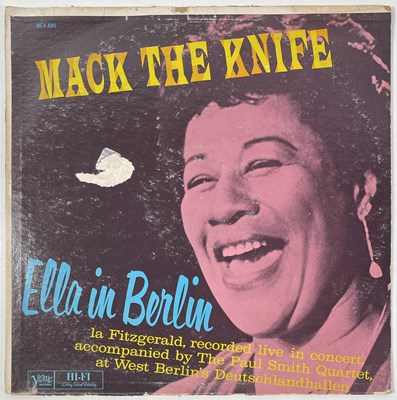 Lot 273 - ELLA FITZGERALD - SIGNED LP.