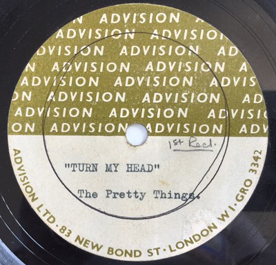 Lot 76 - THE PRETTY THINGS - TURN MY HEAD 7" (ORIGINAL UK ADVISION ACETATE RECORDING)